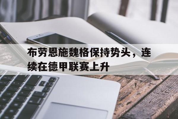 乐鱼娱乐APP-布劳恩施魏格保持势头，连续在德甲联赛上升